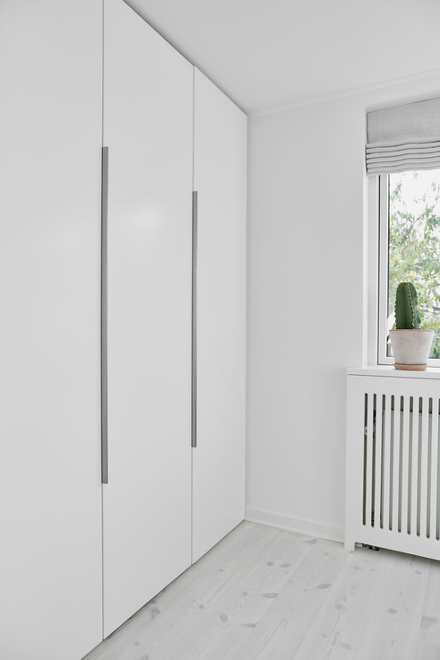 Furnipart - Edge Straight - greb i Aluminium Inox look CC7X160mm L1200mm B